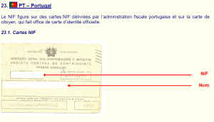 NIF, un numéro gagnant au Portugal 37 NIF numéro gagnant au Portugal